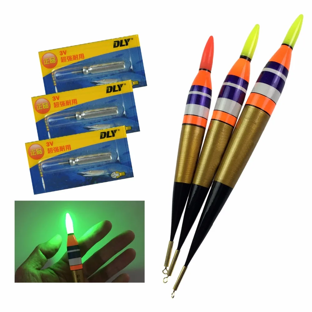 3Pcs LED Electronic Fishing Float Balsa Wood Lighting Rock Saltwater Sea Luminous Fishing Buoy Bobber Glow in the Dark
3Pcs LED Electronic Fishing Float Balsa Wood Lighting Rock Saltwater Sea Luminous Fishing Buoy Bobber Glow in the Dark