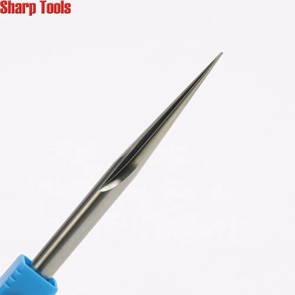 6*30*80L Tip-0.5mm V Groove Cutter Two Flutes Straight Carbide Bit Wood Carving Tools CNC End Mills 3D Engraving Milling Cutters
6*30*80L Tip-0.5mm V Groove Cutter Two Flutes Straight Carbide Bit Wood Carving Tools CNC End Mills 3D Engraving Milling Cutters