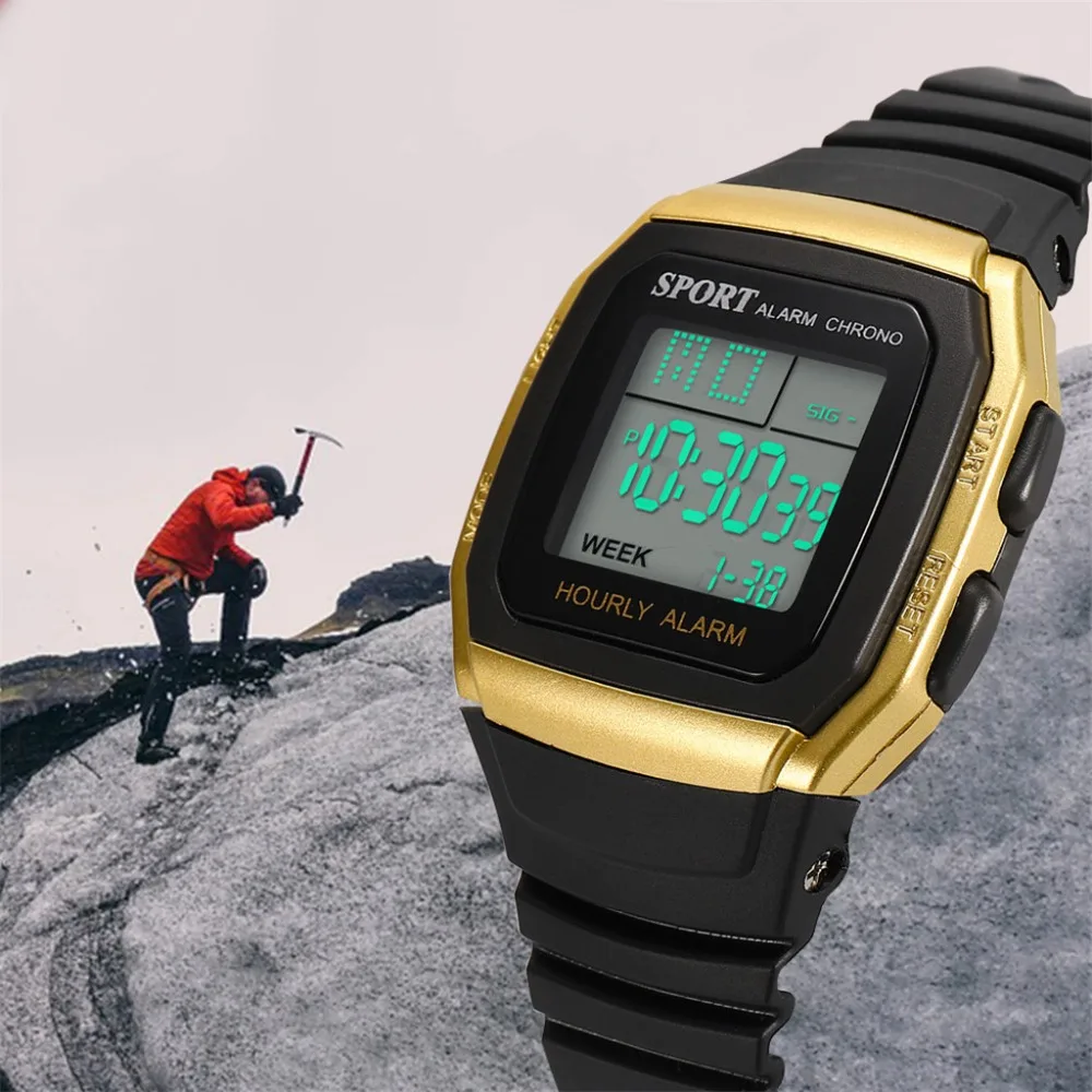 New Sports Watches Waterproof Multi Function Digital Watch Men Fashion Stainless Steel Military Wristwatches Montre Homme F4
New Sports Watches Waterproof Multi Function Digital Watch Men Fashion Stainless Steel Military Wristwatches Montre Homme F4