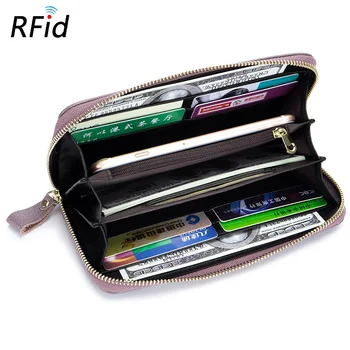 WESTCREEK Brand Genuine Leather RFID Large Capacity Women's Wristlet Leaves Wallet Zipper Women Purse Clutch Wallet
WESTCREEK Brand Genuine Leather RFID Large Capacity Women's Wristlet Leaves Wallet Zipper Women Purse Clutch Wallet