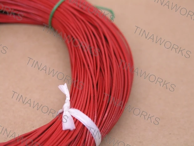 100 Yards 1.0mm Red Round Real Genuine Leather Cord for Jewelry Making Crafting Beading Necklace Bracelet Making
100 Yards 1.0mm Red Round Real Genuine Leather Cord for Jewelry Making Crafting Beading Necklace Bracelet Making