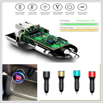 Car Dual USB Charger 12-24V Cigarette Lighter Power Adapter for Jeep Liberty Trailhawk Commander Hurricane Gladiator
Car Dual USB Charger 12-24V Cigarette Lighter Power Adapter for Jeep Liberty Trailhawk Commander Hurricane Gladiator