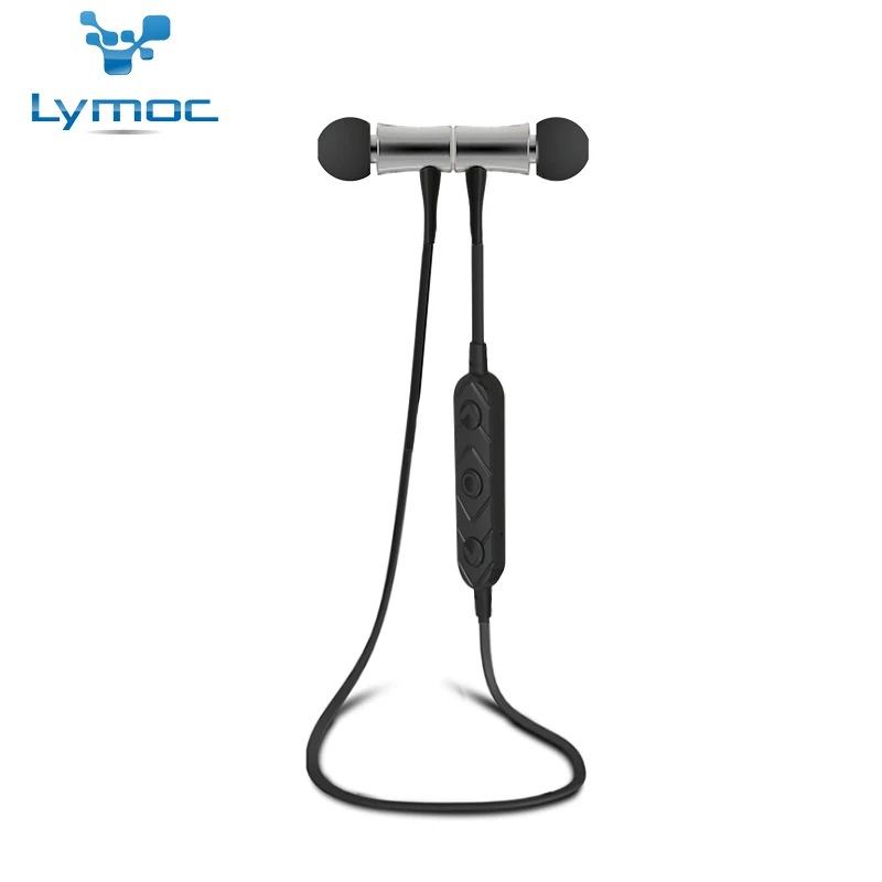 LYMOC HT3 Metal Bluetooth Headsets Sport Wireless Earphones Magnetic Switch Running Sweatproof HD Handsfree for iphone 8 X Phone
LYMOC HT3 Metal Bluetooth Headsets Sport Wireless Earphones Magnetic Switch Running Sweatproof HD Handsfree for iphone 8 X Phone