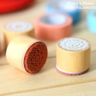 1PC DIY Vintage Retro Round Stamp Lace Stamp for Greeting Card Decoration Ink Pad Stamps Diary Gift Stationery Set
1PC DIY Vintage Retro Round Stamp Lace Stamp for Greeting Card Decoration Ink Pad Stamps Diary Gift Stationery Set