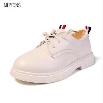 Girls' Shoes 2019 Spring New Wild Children's Martin Shoes British Pu Leather Shoes Black Casual Shoes White Fashion Shoes
Girls' Shoes 2019 Spring New Wild Children's Martin Shoes British Pu Leather Shoes Black Casual Shoes White Fashion Shoes