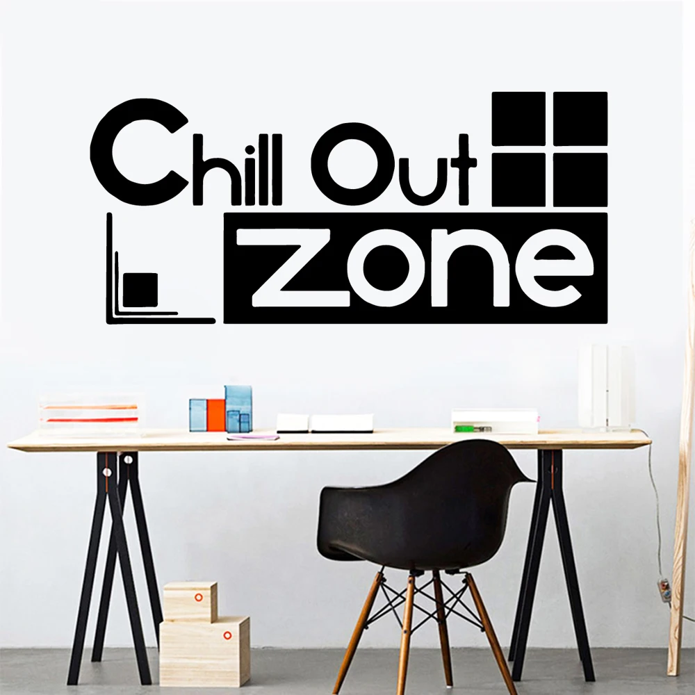 Cartoon Chill Out Zone Sentence Diy Home Decoration Vinyl Wallpaper For Kids Rooms Living Room Wall Art Decals stickers muraux
Cartoon Chill Out Zone Sentence Diy Home Decoration Vinyl Wallpaper For Kids Rooms Living Room Wall Art Decals stickers muraux