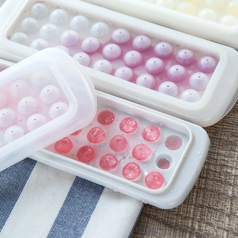 Aihogard New 27Grids DIY Creative Spherical Ice Cube Mold Ice Tray Fruit Ice Cube Maker Bar Kitchen Accessories Color Random
Aihogard New 27Grids DIY Creative Spherical Ice Cube Mold Ice Tray Fruit Ice Cube Maker Bar Kitchen Accessories Color Random