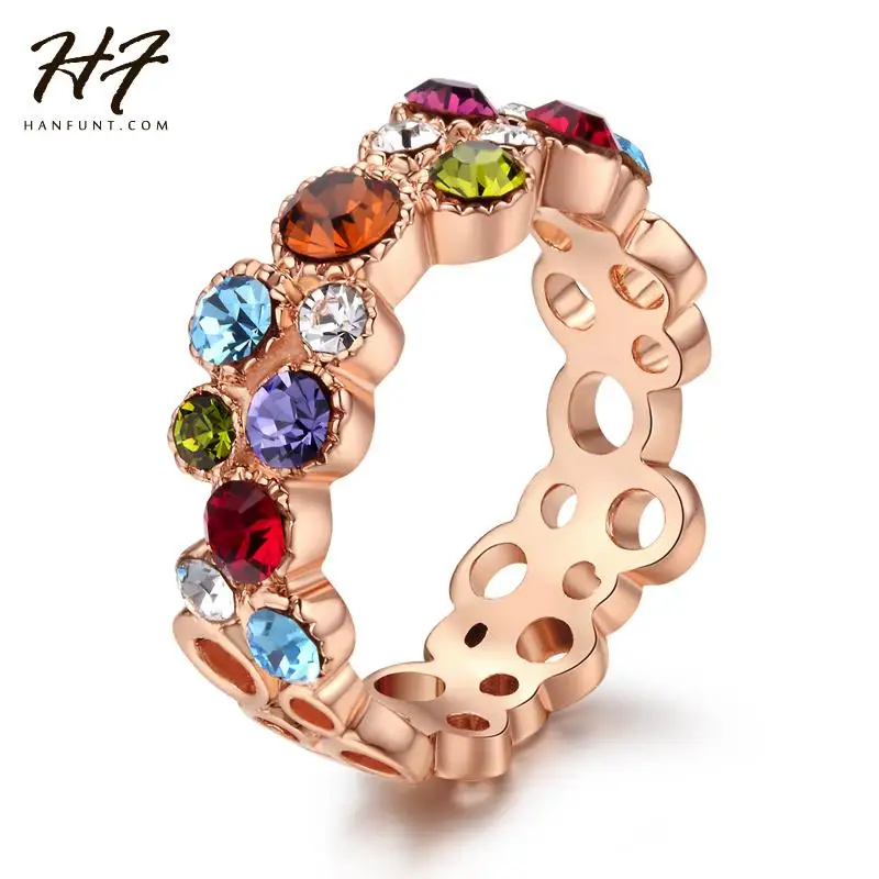 Beautiful Multicolor Rings for Women Rose Gold Color Cubic Zirconia Cocktail Party Ring Xmas Fashion Jewelry For Women R028
Beautiful Multicolor Rings for Women Rose Gold Color Cubic Zirconia Cocktail Party Ring Xmas Fashion Jewelry For Women R028