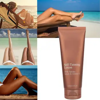 125ml Self Tanner Longlasting Moisturizing Sunless Tanning Lotion Body Cream Face Skin Care Tools
125ml Self Tanner Longlasting Moisturizing Sunless Tanning Lotion Body Cream Face Skin Care Tools