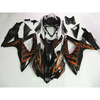 fairing kit for SUZUKI K8 K9 GSXR 600 700 2008 2009 2010 GSXR600 GSXR750 08 09 10 brown flames black fairings 62-54
fairing kit for SUZUKI K8 K9 GSXR 600 700 2008 2009 2010 GSXR600 GSXR750 08 09 10 brown flames black fairings 62-54