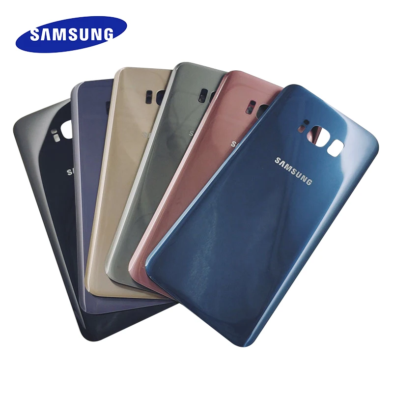 Original Samsung Galaxy S8 S8 Plus Back Glass Battery Cover Door Rear Housing Cover Case Replacement for Samsung Galaxy S8 S8+ 
Original Samsung Galaxy S8 S8 Plus Back Glass Battery Cover Door Rear Housing Cover Case Replacement for Samsung Galaxy S8 S8+