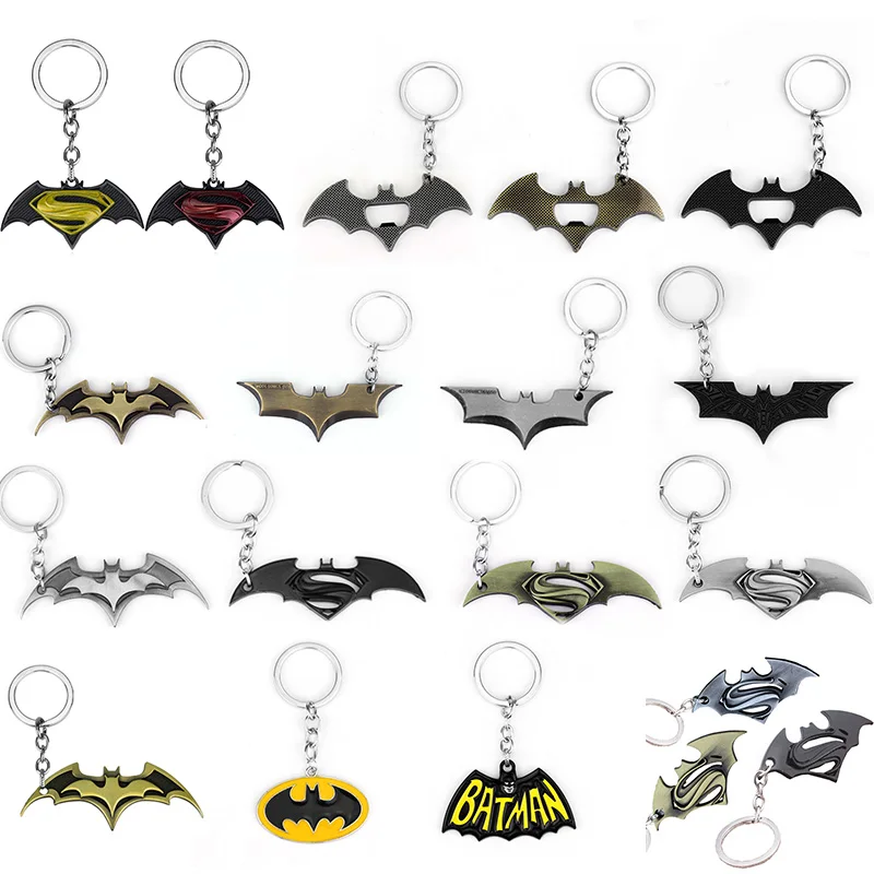 2019 Fashion DC Comics Batman keychains Avenger bat logo Holder Charm pendant Car Keyring Chains For Women & Men Jewelry
2019 Fashion DC Comics Batman keychains Avenger bat logo Holder Charm pendant Car Keyring Chains For Women & Men Jewelry