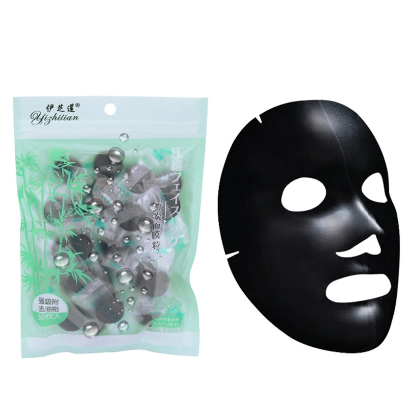 30Pcs DIY Compressed Mask Paper Facial Natural Bamboo Charcoal Mask Paper Fiber Face Care Mask Paper Sheet
30Pcs DIY Compressed Mask Paper Facial Natural Bamboo Charcoal Mask Paper Fiber Face Care Mask Paper Sheet