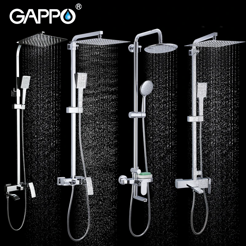 Смеситель для душа GAPPO кран ванны душевая лейка Водопад|faucet set|shower mixer tapshower taps |