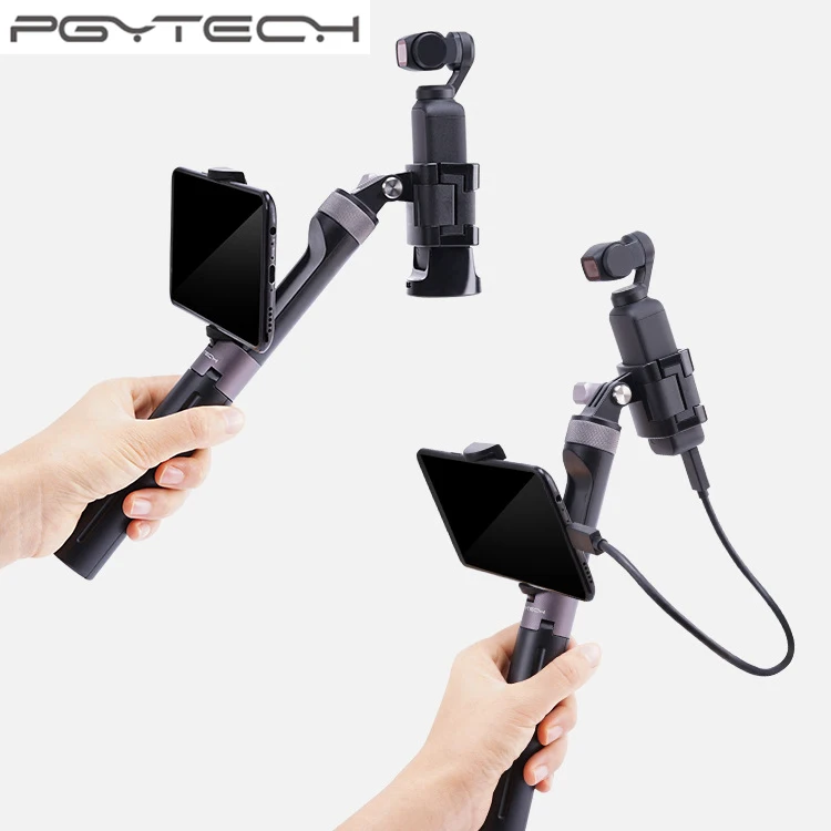 PGYTECH OSMO Pocket Hand Grip Tripod Pole for Zhiyun Smooth 4 Feiyu Handhle Gimbals Gopro6 5 4 XiaoYi Action Camera Accessories
PGYTECH OSMO Pocket Hand Grip Tripod Pole for Zhiyun Smooth 4 Feiyu Handhle Gimbals Gopro6 5 4 XiaoYi Action Camera Accessories