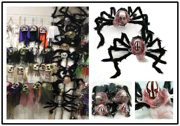 Halloween decoration horror 75cm large plush simulation spider funny toy party event horror house props
Halloween decoration horror 75cm large plush simulation spider funny toy party event horror house props