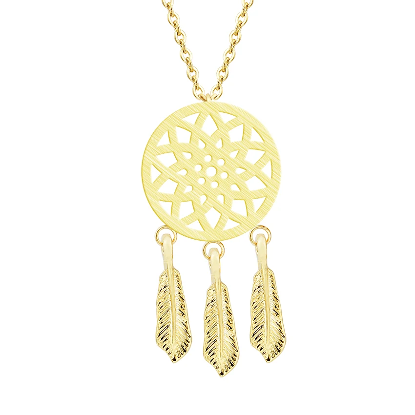 New Fashion Dream Catcher Choker Necklaces Gold Silver Chain Collares Women Pendant Necklaces kolye Gifts Wishes Jewelry
New Fashion Dream Catcher Choker Necklaces Gold Silver Chain Collares Women Pendant Necklaces kolye Gifts Wishes Jewelry