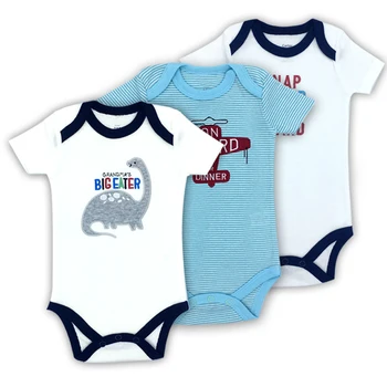3PCS/Lot Baby Bodysuit Infant Jumpsuit Overall Short Sleeve Body Suit Baby Clothing Set Summer Cotton Baby's Sets
3PCS/Lot Baby Bodysuit Infant Jumpsuit Overall Short Sleeve Body Suit Baby Clothing Set Summer Cotton Baby's Sets