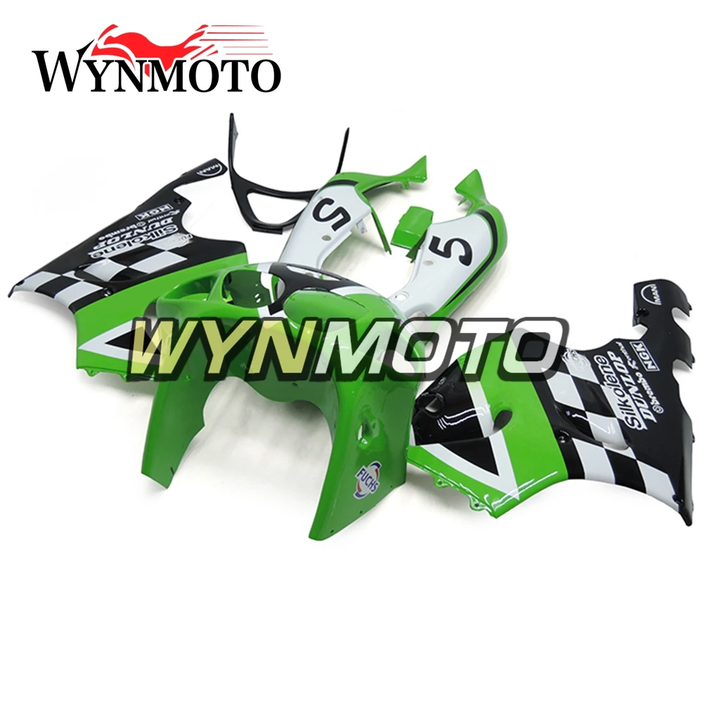 Обтекатели полностью из АБС-пластика для Kawasaki ZX7R ZX-7R 1996-2003 96 97 98 99 00 01 02 03 комплект обтекателей для мотоциклов кузов зеленый белый
Обтекатели полностью из АБС-пластика для Kawasaki ZX7R ZX-7R 1996-2003 96 97 98 99 00 01 02 03 комплект обтекателей для мотоциклов кузов зеленый белый