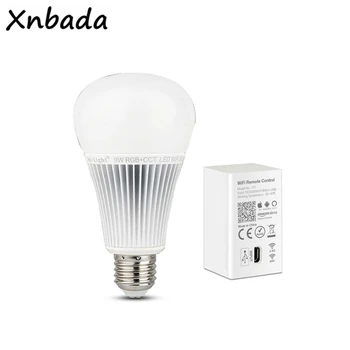 Milight YB1 9W RGB+CCT Wifi Led Bulb Dimmable 2.4G Wireless Led Lamp 2 in 1 Smart Light YT1 WiFi Remote Controller
Milight YB1 9W RGB+CCT Wifi Led Bulb Dimmable 2.4G Wireless Led Lamp 2 in 1 Smart Light YT1 WiFi Remote Controller