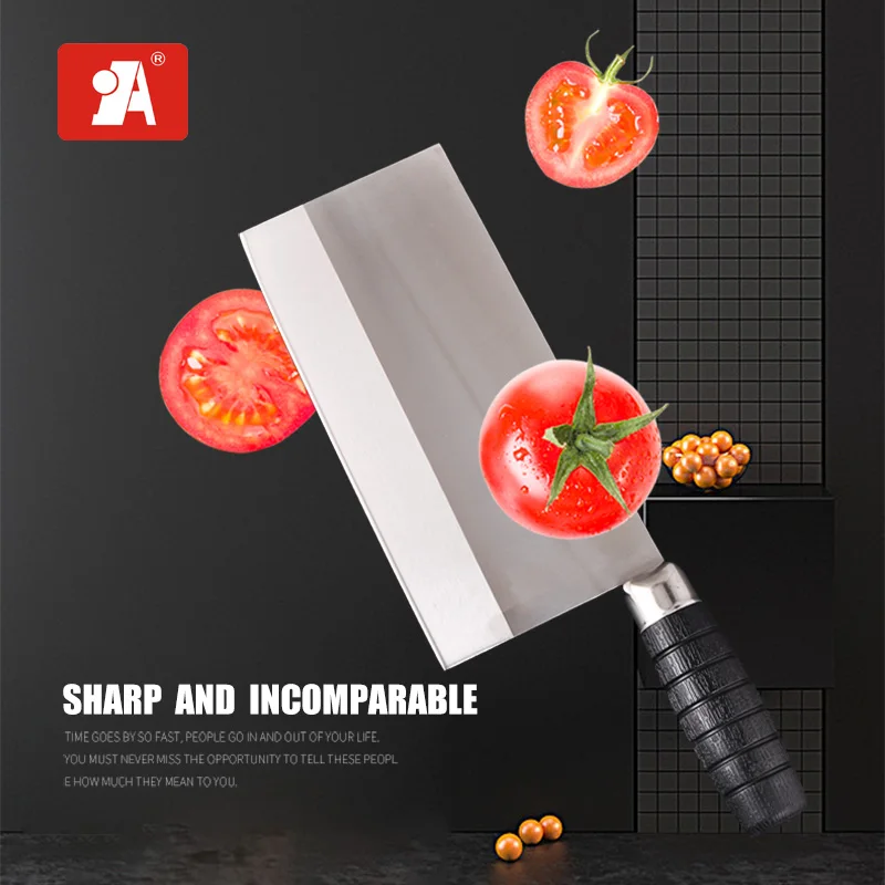 A BRAND Stainless Steel Kitchen Knives Bone Chopping Kitchen Knife Resin ABS Handle Cleaver Cooking Accessorie Fine Box Package
A BRAND Stainless Steel Kitchen Knives Bone Chopping Kitchen Knife Resin ABS Handle Cleaver Cooking Accessorie Fine Box Package