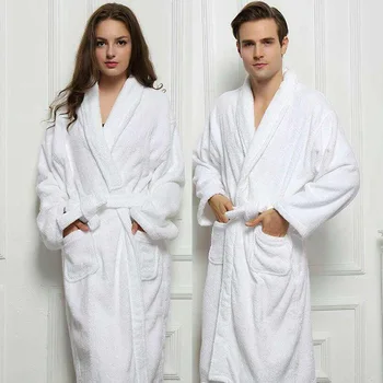 2020 Winter Warm Coral Fleece Couples Bathrobes Long-sleeved Bath Robe Male Female Thickening Bathrobes Dressing Gown Peignoir
2020 Winter Warm Coral Fleece Couples Bathrobes Long-sleeved Bath Robe Male Female Thickening Bathrobes Dressing Gown Peignoir