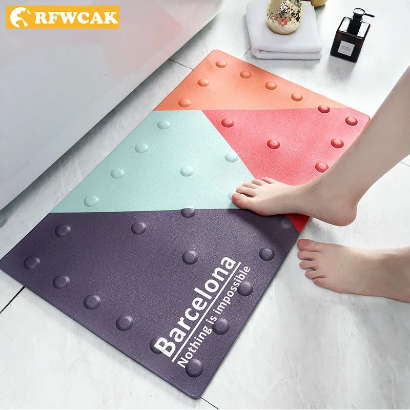 RFWCAK Bath Mat Bathroom Carpet Safety Shower Tub With Suction Cups Transparent Non Slip PVC Sucker Massage Pad Bathroom Product
RFWCAK Bath Mat Bathroom Carpet Safety Shower Tub With Suction Cups Transparent Non Slip PVC Sucker Massage Pad Bathroom Product