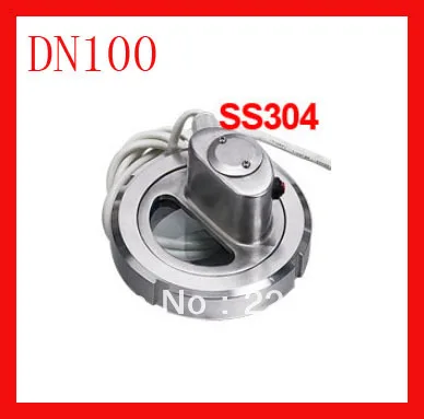 DN100 SS304 union type sight glass view glass with light / sanitary sight glass for the tank
DN100 SS304 union type sight glass view glass with light / sanitary sight glass for the tank