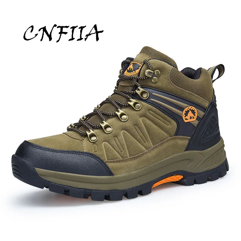 CNFIIA Men Leather Shoes Sneakers Men Footwear Male Quality Trekking Shoes Green Black Gray Plus Size 45 46 47 Non Slip Damping
CNFIIA Men Leather Shoes Sneakers Men Footwear Male Quality Trekking Shoes Green Black Gray Plus Size 45 46 47 Non Slip Damping