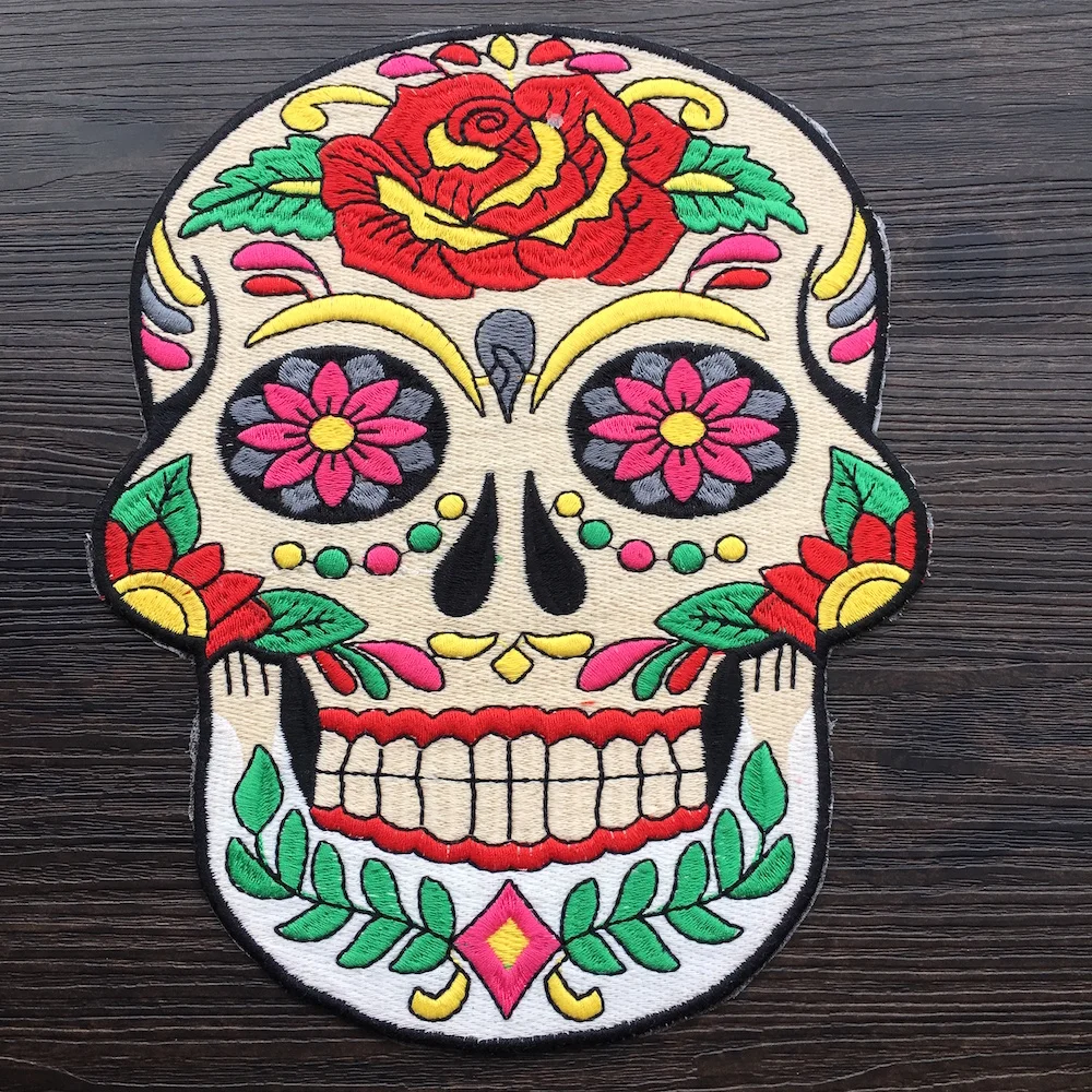 1Pcs Water Soluble Cool Skull Iron on Embroidery Applique Patches, Iron on Patches Applique for Clothes LSHB641
1Pcs Water Soluble Cool Skull Iron on Embroidery Applique Patches, Iron on Patches Applique for Clothes LSHB641