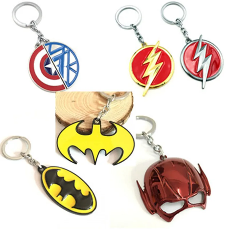 Hot Movie Characters Keychain America Captain IronMan Reactor Flash Batman Superman Logo Key Chains Of Nice Car Key Ring Jewelry
Hot Movie Characters Keychain America Captain IronMan Reactor Flash Batman Superman Logo Key Chains Of Nice Car Key Ring Jewelry