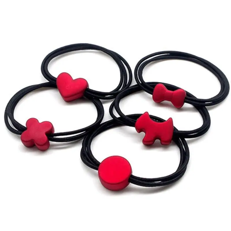 Korean Elastic Multi Rubber Band Hair Rope Women Girl Simple Red Bead Frosted Ornament Ponytail Holder Bracelet Random Style
Korean Elastic Multi Rubber Band Hair Rope Women Girl Simple Red Bead Frosted Ornament Ponytail Holder Bracelet Random Style