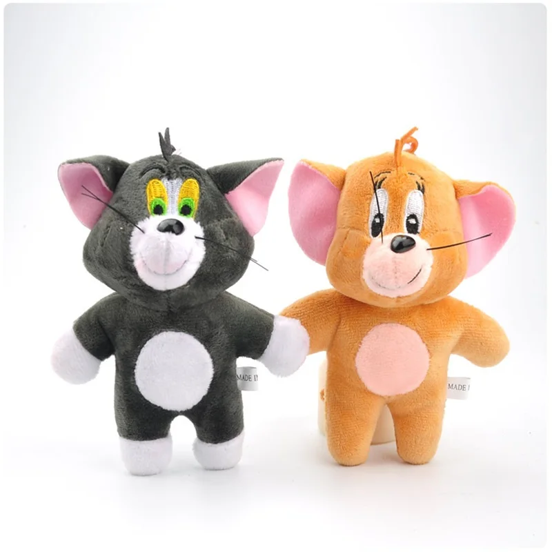 2Pcs Cat Tom & Jerry Mouse Plush Toy Dolls Cute Stuffed Animals Kids toys small pendant keychains Collection Soft Toys Gift
2Pcs Cat Tom & Jerry Mouse Plush Toy Dolls Cute Stuffed Animals Kids toys small pendant keychains Collection Soft Toys Gift