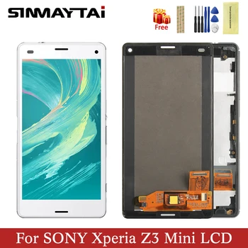 LCD For Sony Xperia Z3 MINI Compact lcd D5803 D5833 Touch Screen Display Digitizer Assembly For Sony Z3 mini lcd Free tools LCD
LCD For Sony Xperia Z3 MINI Compact lcd D5803 D5833 Touch Screen Display Digitizer Assembly For Sony Z3 mini lcd Free tools LCD
