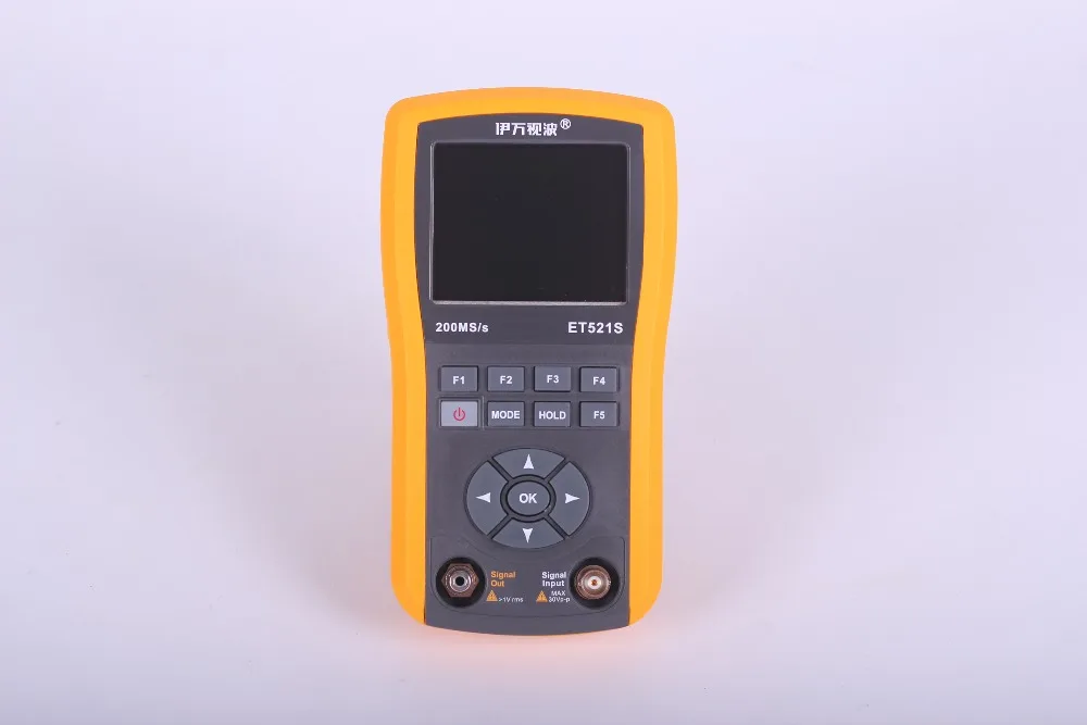 Eone ET521S Digital Storage Handheld Oscilloscope Scopemeter Multifunction Oscilloscope 50MHZ DSO 10Hz-156kHz DDS Function
Eone ET521S Digital Storage Handheld Oscilloscope Scopemeter Multifunction Oscilloscope 50MHZ DSO 10Hz-156kHz DDS Function