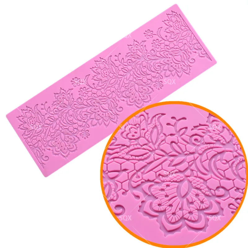 Flowers Lace Collections Decoration Fondant Cake Lace Mold Baking Tool for Kitchen Baking LS147
Flowers Lace Collections Decoration Fondant Cake Lace Mold Baking Tool for Kitchen Baking LS147