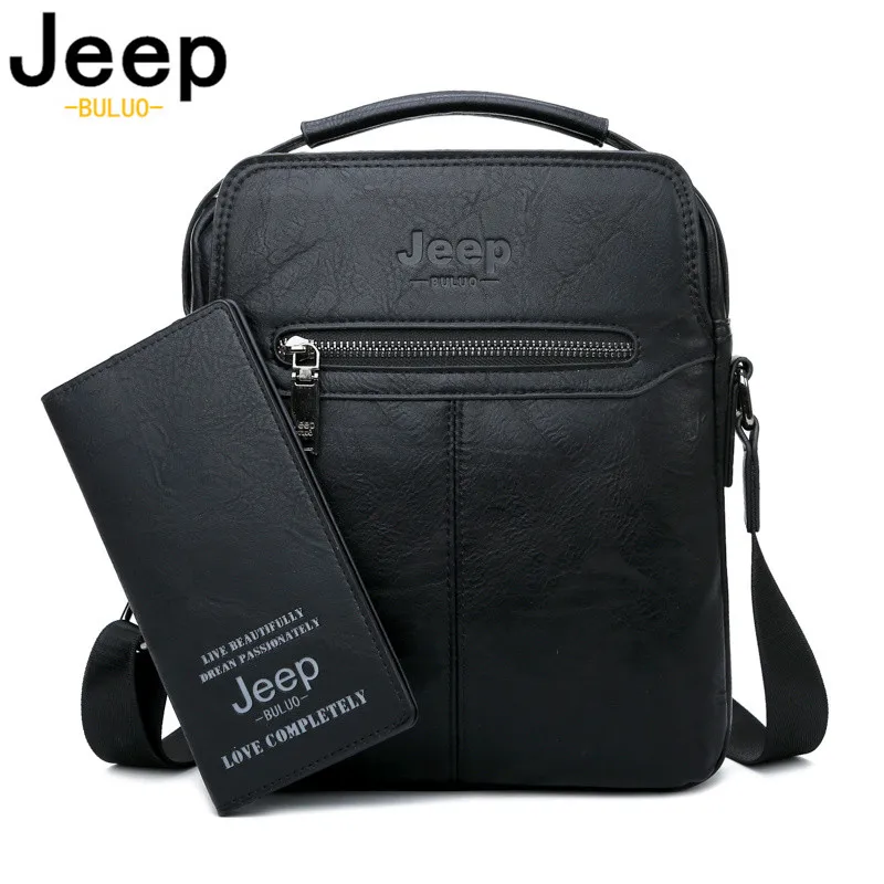 JEEP BULUO Big Brand Men's Bag High Quality New 2PC/Set Men Tote Messenger Shoulder Bag Split Leather Business Handbag
JEEP BULUO Big Brand Men's Bag High Quality New 2PC/Set Men Tote Messenger Shoulder Bag Split Leather Business Handbag