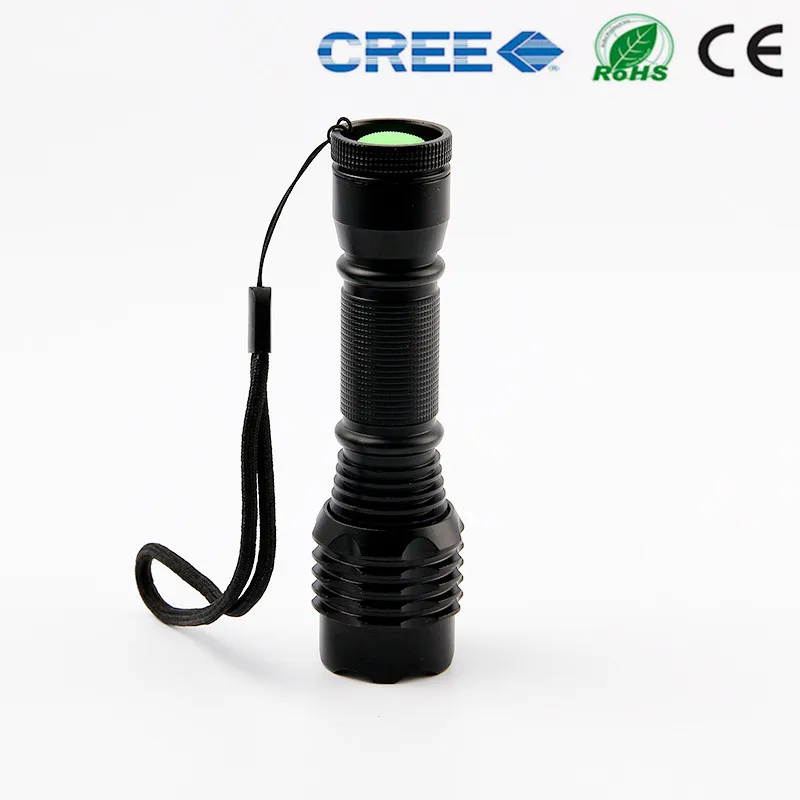 Бесплатная доставка 1800 LM люмен 1xt6 1 * Cree XML xm-l светодиодный фонарик Дайвинг Torch Light