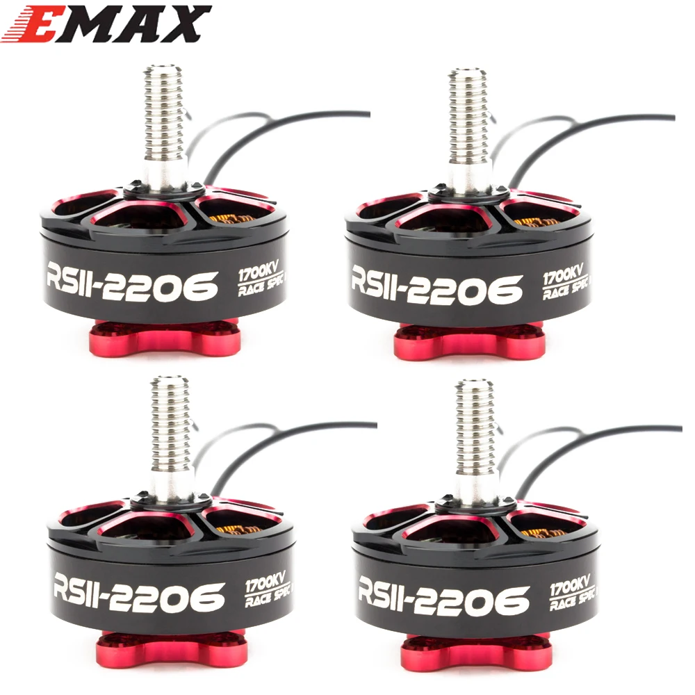 

1pcs EMAX RSII 2206 1700KV/1900KV/2300KV/2700KV CW CCW Motor for FPV RACER Quadcopter Kvadrokopter (with box)