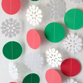 Snowflake Red, and Green Circle Garland Christmas Decor wedding birthday baby shower banners bunting
Snowflake Red, and Green Circle Garland Christmas Decor wedding birthday baby shower banners bunting