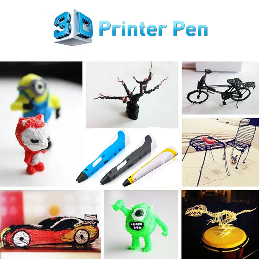 New Design High Quality Creative 3D Printing Pen with Free Filament 3D Pen Best Gift for Kids Printer Pens
New Design High Quality Creative 3D Printing Pen with Free Filament 3D Pen Best Gift for Kids Printer Pens
