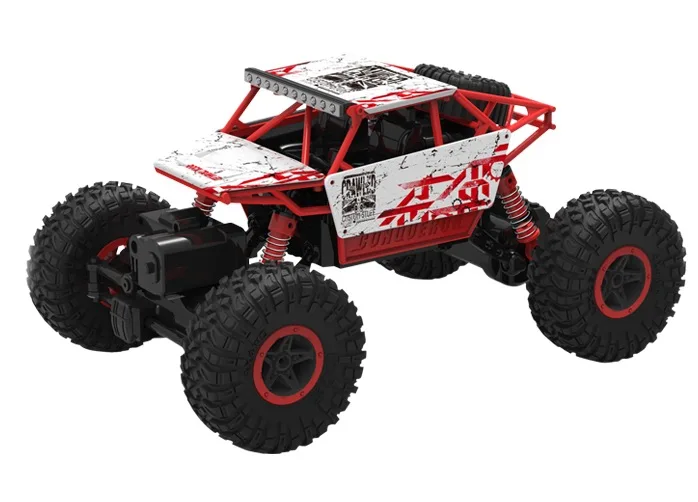 

Car 2.4GHz Rock Crawler Rally Car 4WD Truck 1:18 Scale Off-road Race Vehicle Buggy Electronic Remote Control Model Toy