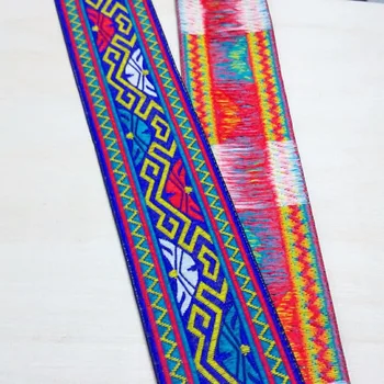 50mm 5cm Blue Aztec Ethnic Geometric Colorful Zigzag Costume Curtain Laciness Woven Embroidery Webbing National Jacquard Ribbon
50mm 5cm Blue Aztec Ethnic Geometric Colorful Zigzag Costume Curtain Laciness Woven Embroidery Webbing National Jacquard Ribbon