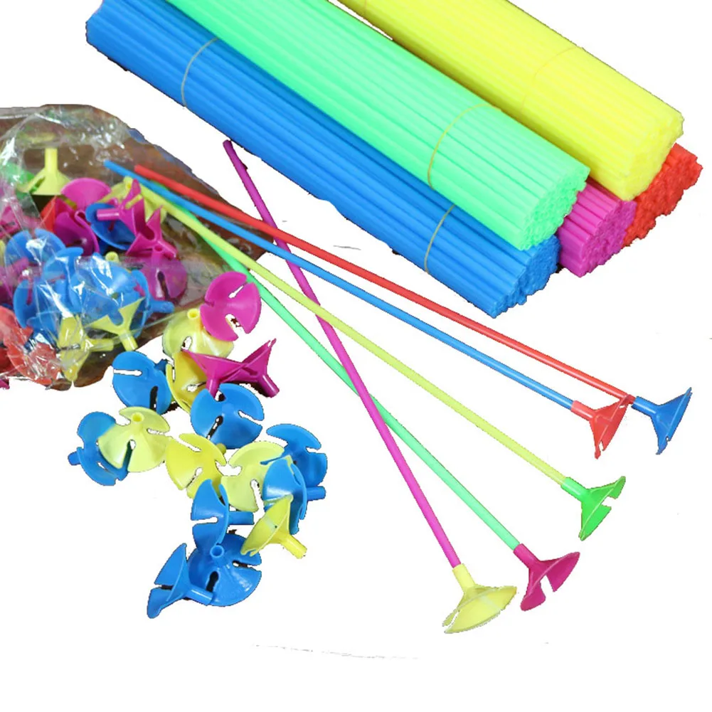 100Pcs/pack 42cm Balloon Sticks Colorful Balloons PVC Rod for Support Balloon Connector Clip Sealing Wedding Party Accessories
100Pcs/pack 42cm Balloon Sticks Colorful Balloons PVC Rod for Support Balloon Connector Clip Sealing Wedding Party Accessories