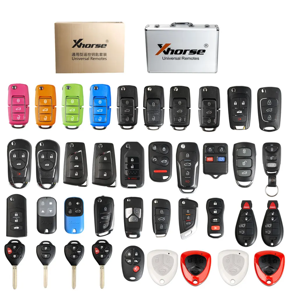 Xhorse Universal Remote Keys English Version Packages 39 Pieces for VVDI2 or VVDI Key Tool
Xhorse Universal Remote Keys English Version Packages 39 Pieces for VVDI2 or VVDI Key Tool