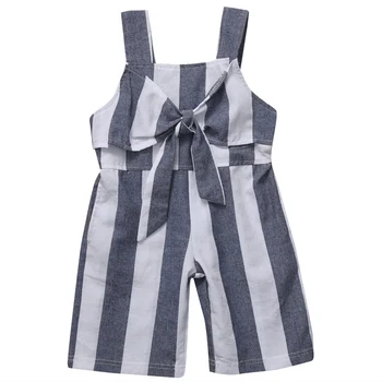2-7Y Toddler Kids Girl Clothes 2017 Summer Sleeveless Bow Striped Overall One Pieces Outfits Children Clothes
2-7Y Toddler Kids Girl Clothes 2017 Summer Sleeveless Bow Striped Overall One Pieces Outfits Children Clothes