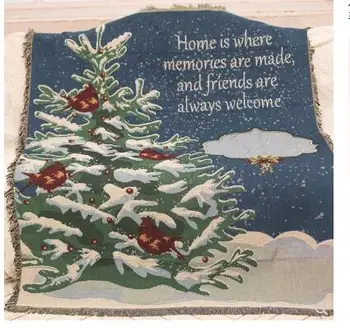 American sofa cushion cotton blanket Sofa cushion tablecloth tablecloth blanket Bedroom, carpet, christmas tree blanket
American sofa cushion cotton blanket Sofa cushion tablecloth tablecloth blanket Bedroom, carpet, christmas tree blanket