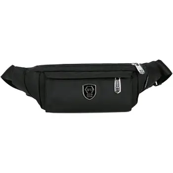 New nylon men's waist bag fashion solid color belt bag outdoor sports portable chest bag
New nylon men's waist bag fashion solid color belt bag outdoor sports portable chest bag