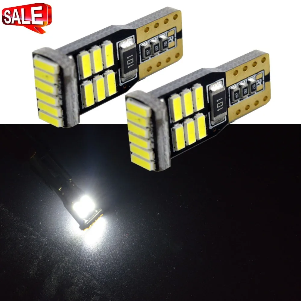 4pcs T10 Canbus 3014 18 SMD Led Chips No Error Canbus W5W T10 Led 4014 Led Bulbs Clearance Wedge Lights Auto Car door Light 12V
4pcs T10 Canbus 3014 18 SMD Led Chips No Error Canbus W5W T10 Led 4014 Led Bulbs Clearance Wedge Lights Auto Car door Light 12V