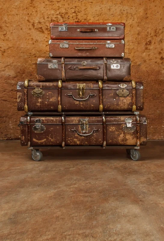 Laeacco Old Suitcase Luggage Dark Wall Baby Child Portrait Grunge Photographic Backdrops Photo Backgrounds For Photo Studio
Laeacco Old Suitcase Luggage Dark Wall Baby Child Portrait Grunge Photographic Backdrops Photo Backgrounds For Photo Studio